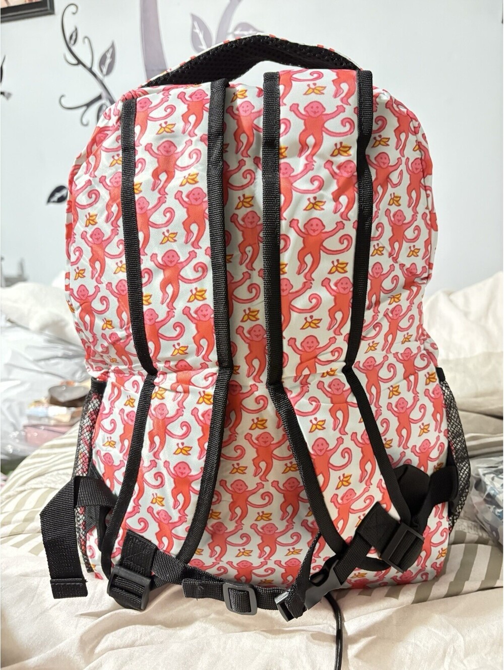 Pink Monkey Backpack - Picture 4 of 7